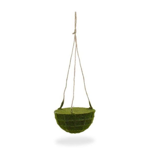 kunt u stekers meebestellen. Deze duurzame kunstmosmand is een nieuw ontwikkeld product voor een nog betere natuurgetrouwheid. Deze mos hangmand is ook verkrijgbaar in 10 cm en als mosbol in een macramé draadmand.