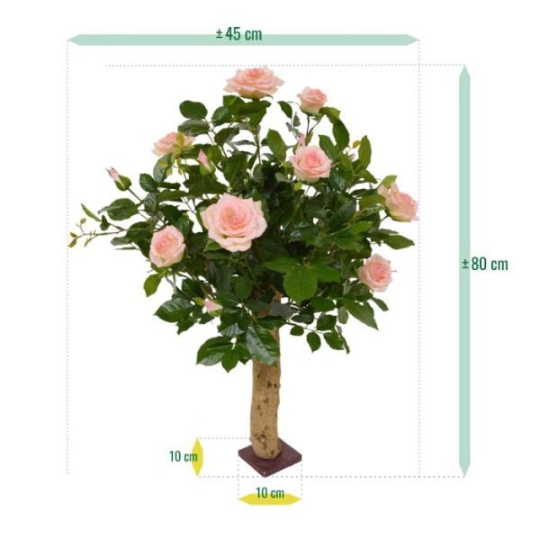Kunstroos-op-stam-75-cm-roze-6 Kunstroos op stam 75 cm roze 6