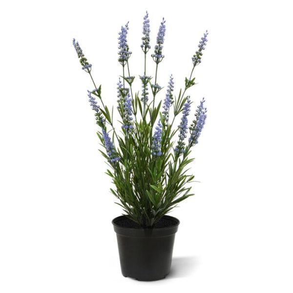 Lavendel Kunstplant 50 cm blauw UV in pot 10