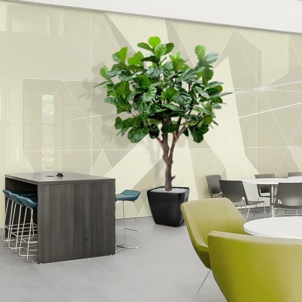 Lyrata Giant Deluxe kunstboom 260 cm in pot 6