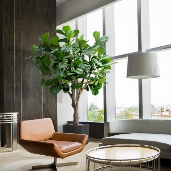 Lyrata Giant Deluxe kunstboom 260 cm in pot 7