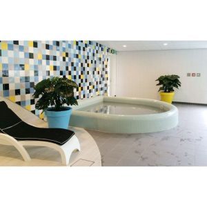 Deze reusachtige Monstera kunstplant