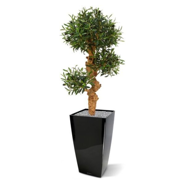 Olijf Kunst Bonsai 90 cm op voet 2