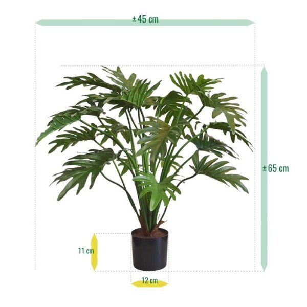 zodat hij gemakkelijk in een hoge sierpot te plaatsen is. De afgebeelde sierpotten zijn direct mee te bestellen.