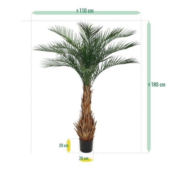 Phoenix-Kunstpalm-Deluxe-180-cm-4 Phoenix Kunstpalm Deluxe 180 cm 4