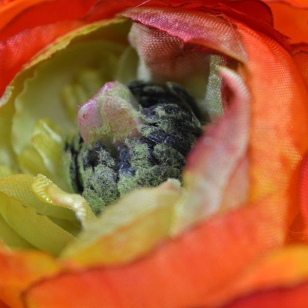 Ranonkel kunsttak deluxe 70 cm oranje 4