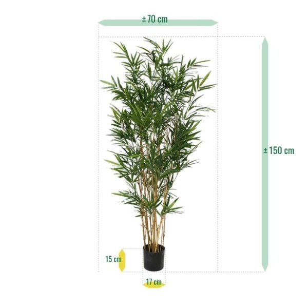 Royal-Bamboe-kunstboom-165-cm-groen-3 Royal Bamboe kunstboom 165 cm groen 3