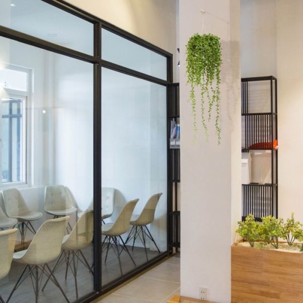 Senecio kunsthangplant 60 cm 3