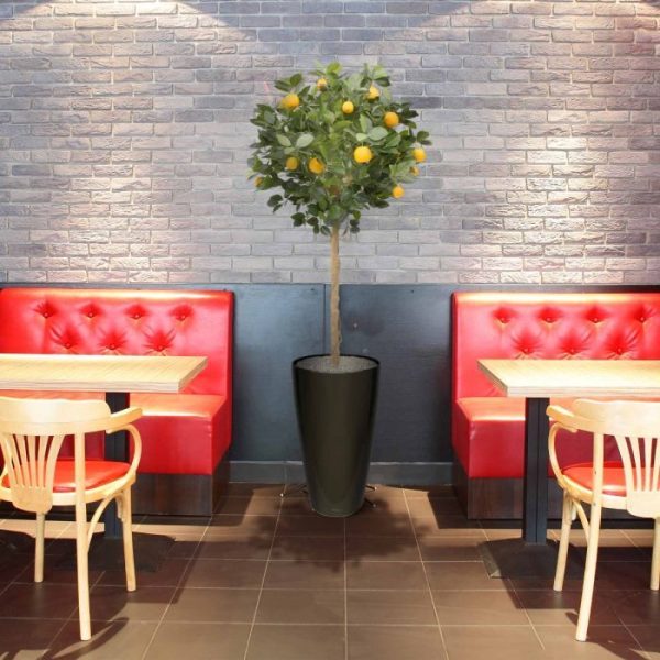 Sinaasappel kunstboom op stam 120 cm 6