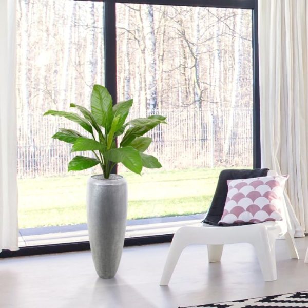 Spathiphyllum-King-kunstplant-boeket-80-cm-groen-6 Spathiphyllum King kunstplant boeket 80 cm groen 6