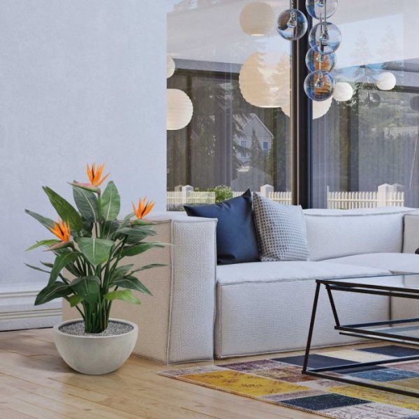 Strelitzia Kunstplant Deluxe 115 cm 6