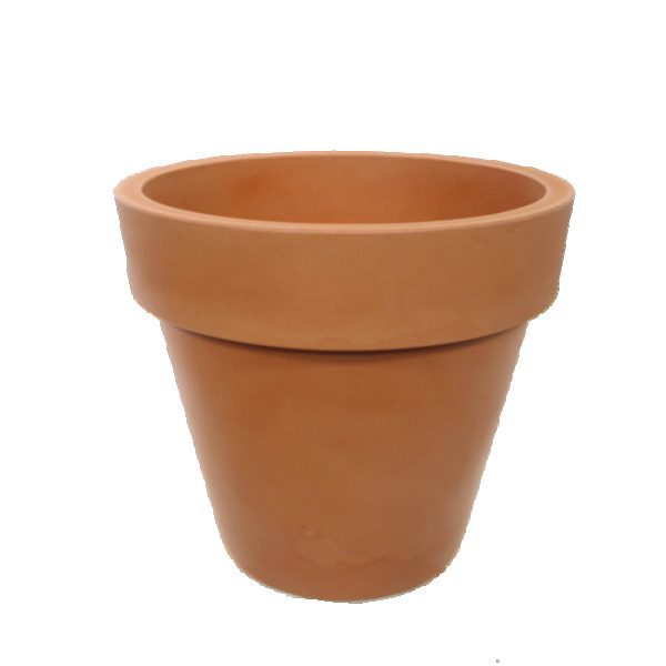 Kunststof plantenbakken 5 cm. De binnenmaat is ± ø 26 x 26