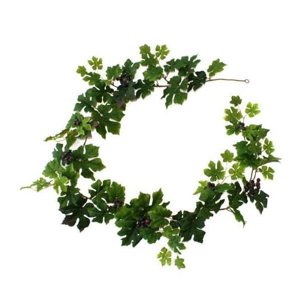 Kunst Hangplanten in combinatie met de donker blauwe kunstdruiven zorgen voor een perfecte decoratie waar u nog lang plezier van zult hebben. Profiteer nu van de voordeelprijs vanaf 6 stuks!