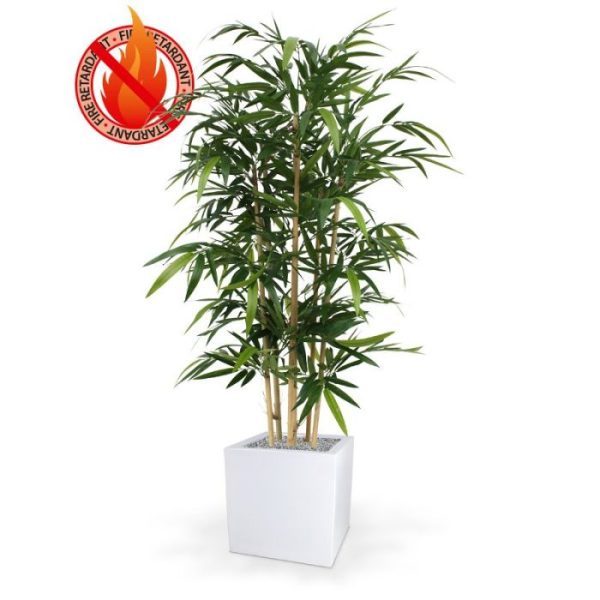 Groene kunstbomen Bamboe 150 cm FR 2