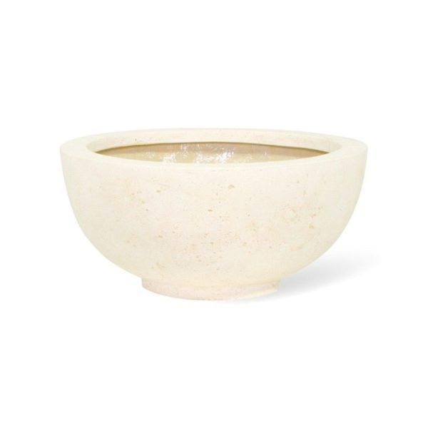 Plantenbakken POLYSTONE EGO PLUS planting bowl 4018 cm creme 3