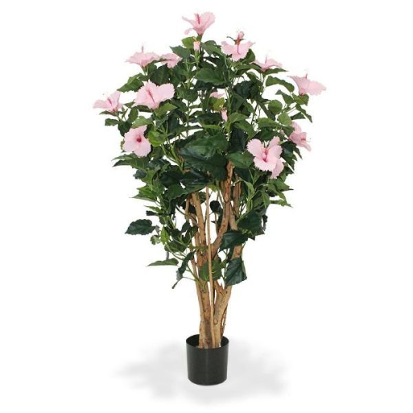 Hibiscus Deluxe 100 cm roze 7